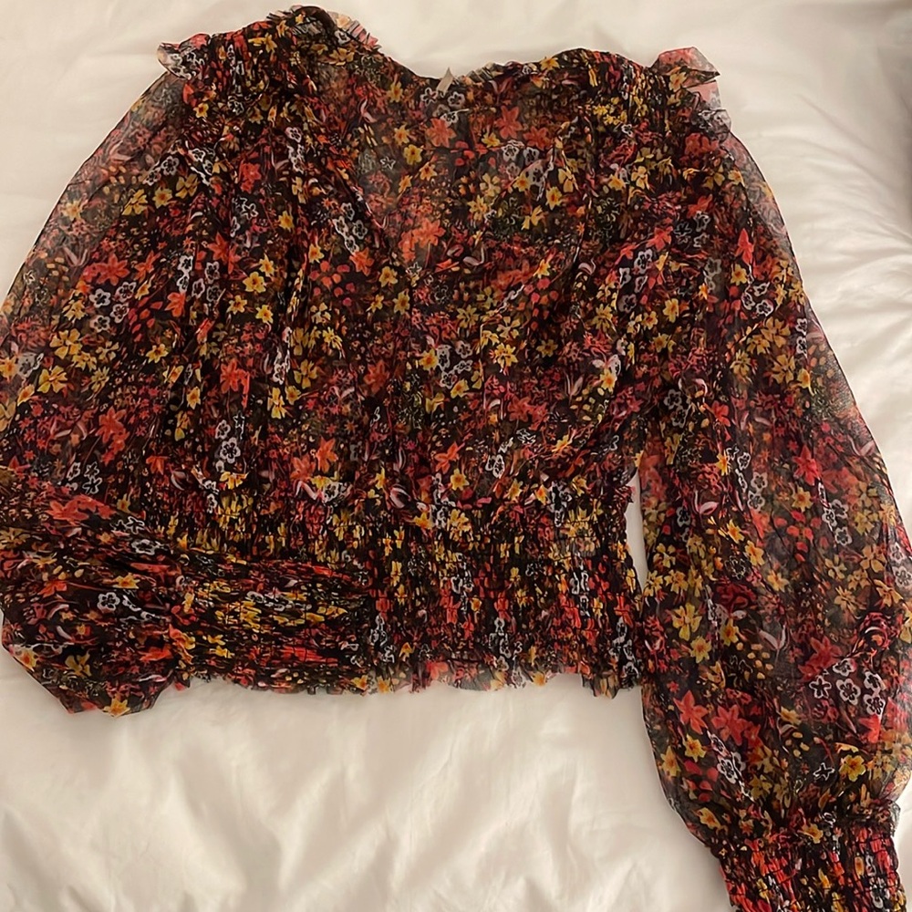 Free people floral top